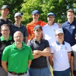 Im GC Hummelbachaue hat es der Belgier Thomas Pieters mit sechs Golf Post Lesern samt Caddie aufgenommen. Der Callaway Jailbreak-Moment im Mai. (Foto: Golf Post)