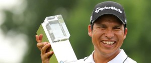 BMW International Open 2017 Ergebnisse Tag 4 Finale Sieger Andres Romero mit Pokal