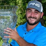 Da ist das Ding! Mit dem Sieg bei der Rust Oleum Championship sichert sich Stephan Jäger gleichzeitig die PGA-Tour-Karte. (Foto: twitter.com/WebDotComTour)