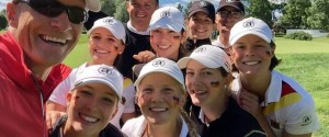 EMM Europäische Mannschaftsmeisterschaft Golf: Die Mädchen des GTG erreichten Platz fünf (Foto: DGV)