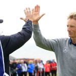 Bernhard Langer feiert seinen 10. Majorsieg. Im Golf Post Talk werden diese und andere Ereignisse ausführlich diskutiert und analysiert. (Foto: Getty)