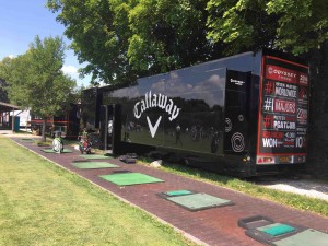 Im Callaway Tour Truck findet man die "Golfers Kitchen". (Foto: Golf Post)