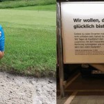 Nur zwei der zehn Golf Post Golfball Produkttester, die sich mit dem TaylorMade TP5 und TP5x zufrieden ablichten ließen. (Foto: Nicole Fuchs/Christian Lübcke)