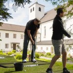 Im Kloster St. Josef in Neumarkt kann Klosterurlaub mit golferischem Engagement verbunden werden.