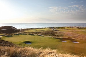 Ein perfekter Blick auf die Nordsee (Foto: Facebook.com/Golfclub Budersand Sylt)