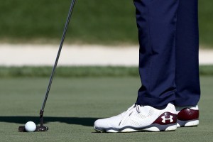 Open Championship Sieger Jordan Spieth mit Under Armour, Oscar Jacobson, Puma, Kjus Golfkleidung beim Ryder Cup 2016. (Foto: Getty)