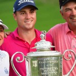 Justin Thomas sichert sich bei der PGA Championship 2017 seinen ersten Majortitel. (Foto: Getty)
