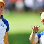 Das europäische Team tut sich auch am zweiten Tag des Solheim Cup 2017 schwer. (Foto: Getty)