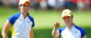 Das europäische Team tut sich auch am zweiten Tag des Solheim Cup 2017 schwer. (Foto: Getty)