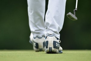 Jordan Spieth mit Golfschuh von Under Armour während der PGA Championship 2017. (Foto: Getty)