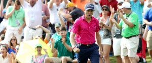 Justin Thomas sichert sich bei der PGA Championship 2017 seinen ersten Majortitel. (Foto: Getty)
