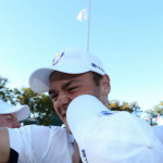 Martin Kaymer mit dem Gewinnerjubel, nach seinem legendären Putt beim Ryder Cup 2012. (Foto: Getty)