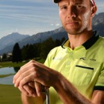 Maximilian Kieffer ist führender Deutscher beim Omega European Masters und posierte im Vorfeld vor atemberaubender Kulisse. (Foto: Getty)