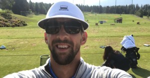 Michael Phelps tritt beim Omega European Masters für den guten Zweck an. (Foto: Twitter/@omegaEUmasters)
