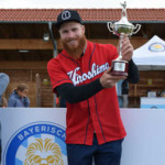 bayerische Long drive Championship Theresa Reil (249 Meter) und Martin Borkmeier (324 Meter) sind Bayerische Meister. (Foto: Münchener GC)
