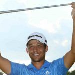 Der Rookie of the Year Xander Schaufele beim Gewinn der Tour Championship 2017. (Foto: Getty)