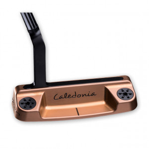 Der Big-Eye-Putter von Caledonia ist ein klassischer Cavity-Back-Putter, der sich durch einen großen Sweetspot auszeichnet. (Foto: Caledonia)