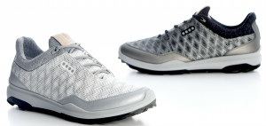 Die Biom Hybrid 3 sind dank Gore Tex 100% wasserfest. (Foto: Ecco Golf)