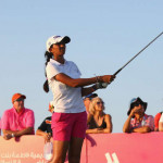 Aditi Ashok gewinnt die Fatima Bint Mubarak ladies Open in Abu Dhabi. (Foto: Getty)