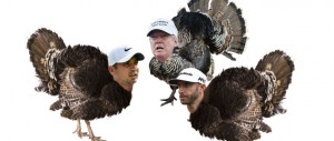 Jeder Profi feiert Thanksgiving in einer anderen Art und Weise. (Foto: Twitter @Golf.com)