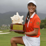 LET-Rookie Celine Boutier gewinnt die Sanya Ladies Open in China. (Foto: Twitter @LETgolf)