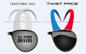 Beim TaylorMade M3 und TaylorMade M4 Driver soll die Twist-Face-Technologie für mehr getroffene Fairways sorgen. (Foto: TaylorMade)