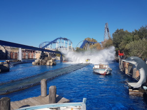 Auch die Wasser-Attraktionen im Park haben es in sich. (Foto: Golf Post)