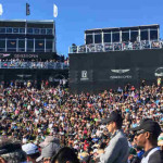 Ber der Genesis Open sorgten einige Fans für Gesprächsstoff. (Foto: twitter.com/genesisopen)