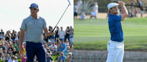 Das Führungsduo nach dem zweiten Tag der Waste Management Phoenix Open. (Foto: Getty)