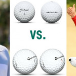 Rory McIlroy und Jon Rahm stellen klar, dass der TaylorMade TP5x Golfball deutlich besser ist als die Titleist Pro-V-Modelle. (Foto: Getty/TaylorMade/Titleist)