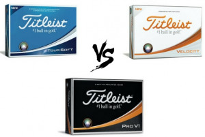 Ball gegen Ball gegen Ball - Wir haben den großen Titleist Golfball-Vergleich angestellt. (Foto: Titleist)