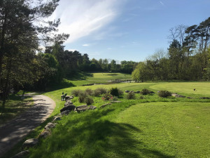 Ein Blick auf das Grün von Bahn 11 - das wohl schönste Loch des gesamten Platzes. (Foto: Golf Post)