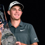 Ein strahlender Sieger und erstmaliger PGA Tour Champion: Aaron Wise. (Foto: Twitter/@PGATOUR)