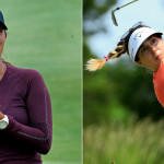 Der erste Titel auf der LPGA Tour für Annie Park, während Sandra Gal starke Fünfte wird. (Fotos: Twitter/ @espnW und Getty)