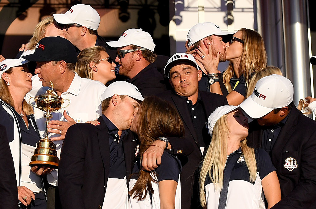 Rickie Fowler unter Paaren beim Ryder Cup 2016