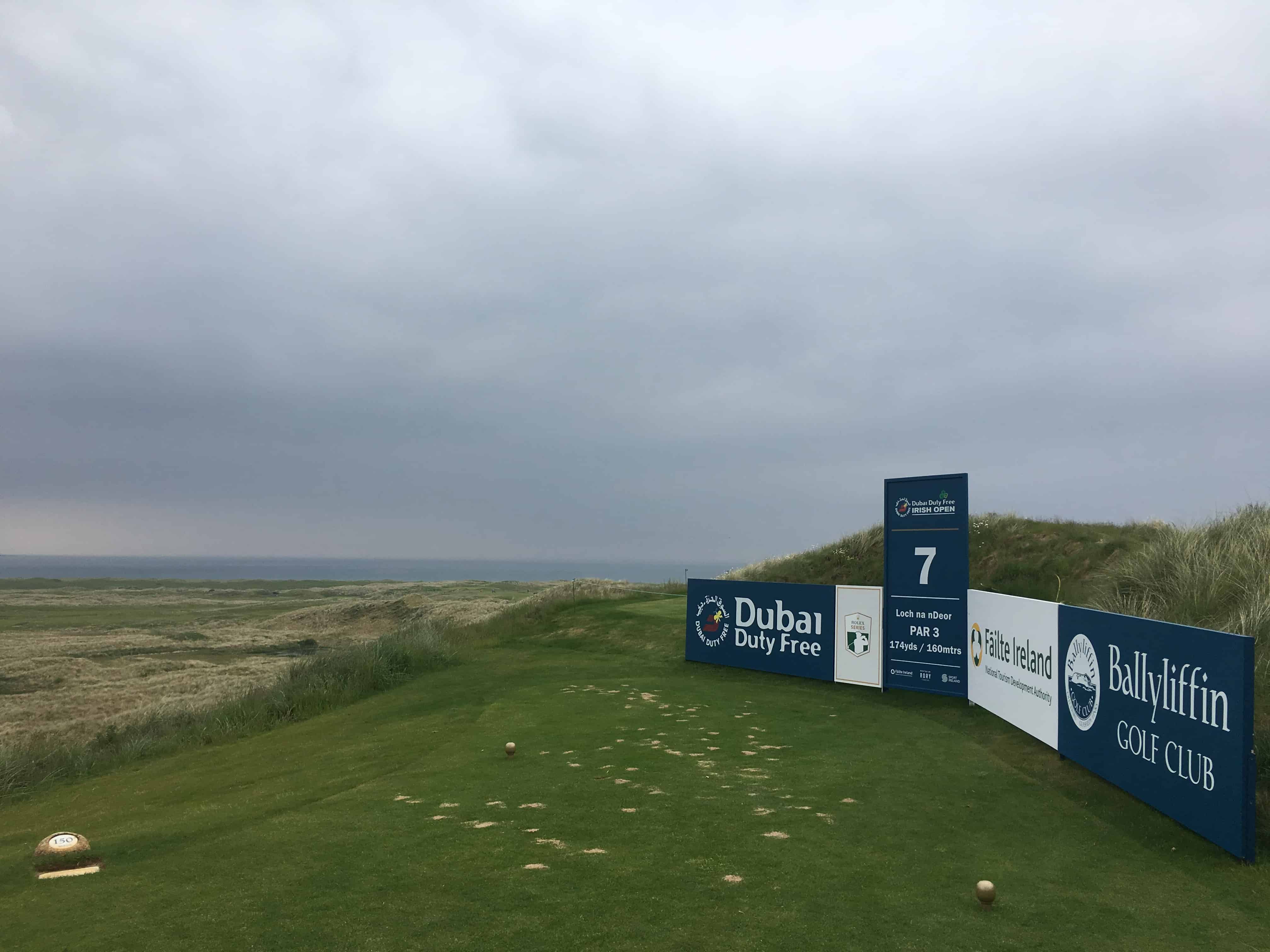 Der Blick vom Signature Hole (Loch 7) auf das Meer. (Foto: Golf Post)