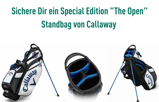 Special Edition The Open Standbag von Callaway