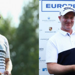 Der deutsche Amateur Allen John (li.) zeigt eine sensationelle Finalrunde und Richard McEvoy gewinnt die Porsche European Open 2018. (Foto: Getty)