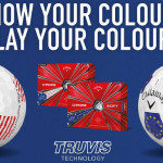Der Callaway Chrome Soft Golfball kommt passend zum anstehenden Ryder Cup in Teamfarben daher. (Foto: Callaway)