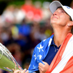 Angela Stanford zittert sich zum Sieg bei der Evian Championship. (Foto: Getty)