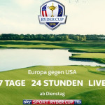 Sky Sport geht zum Ryder Cup 2018 in die Vollen in installiert einen eigenen Sender der rund um die Uhr läuft. (Foto: Sky)