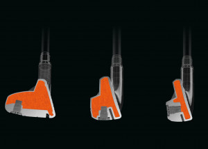 Sämtliche TaylorMade GAPR Modelle haben den SpeedFoam Schaum (hier orange) im Schläger verbaut. (Foto: TaylorMade)