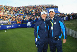 Raphaël Jacquelin und Grégory Havret beim Ryder Cup 2018. (Foto: Getty)