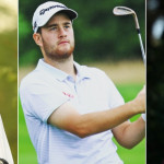 Florian Fritsch, Max Schmitt und Philipp Mejow sicherten sich bei der Irish Challenge einen Platz in den Top 20. (Fotos: Getty u. Instram/@maxschmittgolf)