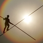 Mit der richtigen Gewichtsverlagerung fällt auch der Schwung leichter. (Foto: Getty)