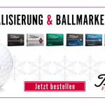 Zum Vorweihnachtszeit bietet Titleist Ihnen wieder personalisierte Bälle und einen Gratis-Ballmarker on top. (Foto: Titleist)