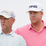 Davis Love III (li.) und Dru Love triumphieren bei der Father Son Challenge auf der Champions Tour. (Foto: Getty)