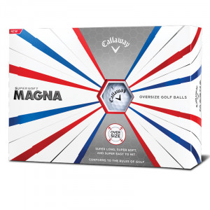 Callaway bringt mit dem Supersoft Magna Golfball ein Modell in Übergröße auf den Markt. (Foto: Callaway)