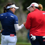 Ariya Jutanugarn (rechts), ein weiterer Name auf der Liste, der in Regelkontroversen verstrickten Spieler und Spielerinnen. (Foto: Getty)