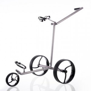 Der Trendgolf Galaxy Elektro-Trolley ist preislich im Titan-Trolley-Segment unschlagbar. (Foto: Trendgolf)